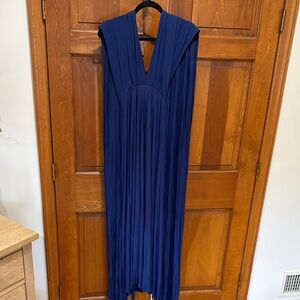 Lulus navy blue multi wear dress as S